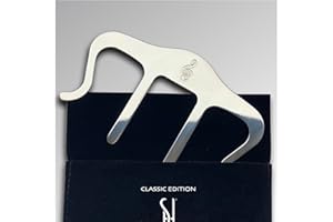 STELLE & HEGEN Metal Music Book Clip and Page Holder - Sheet Music Holders for Piano, Keyboard, Stands, and Books - Adorable Page Marker Clips ​with​ ​Velvet Storage and Carrying Bag​ - Strong, Sturdy