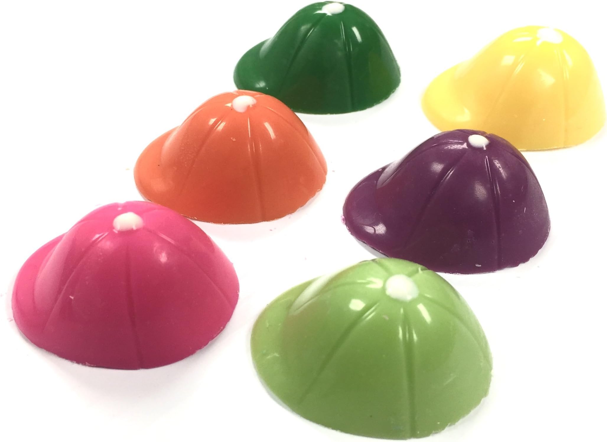 Derby Party Jockey Helmet Chocolates - 6 Pack, Assorted Colors