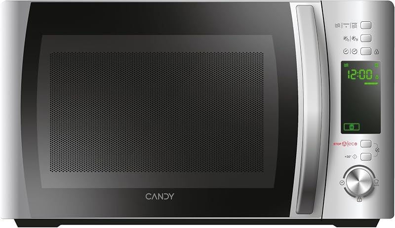 Candy CMXG 20L Silver Microwave with App & 40 Auto Programs