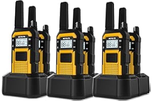 Retevis RB48 Walkie Talkies Long Range for Adults, Professional Heavy Duty Two Way Radio, Advanced Triple Proof,2000 mAh, USB