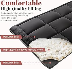 WhatsBedding Japanese Floor Mattress Futon Mattress