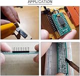 Youmile 60pcs 2.54mm Pin Header Male Female 40Pin Single Row Breakaway PCB Kit view 7