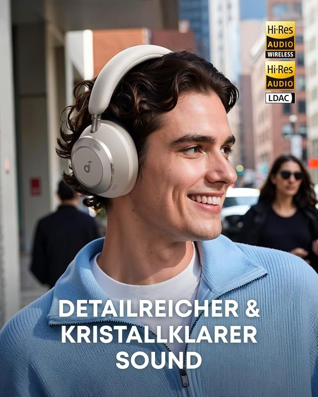 by Anker Space One Pro Kabellose Kopfhörer, 6 Mikros
