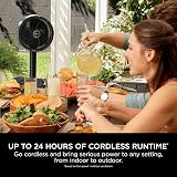 Shark FlexBreeze 12-in-1 High-Velocity Fan Corded Cordless Black FA220UK view 3