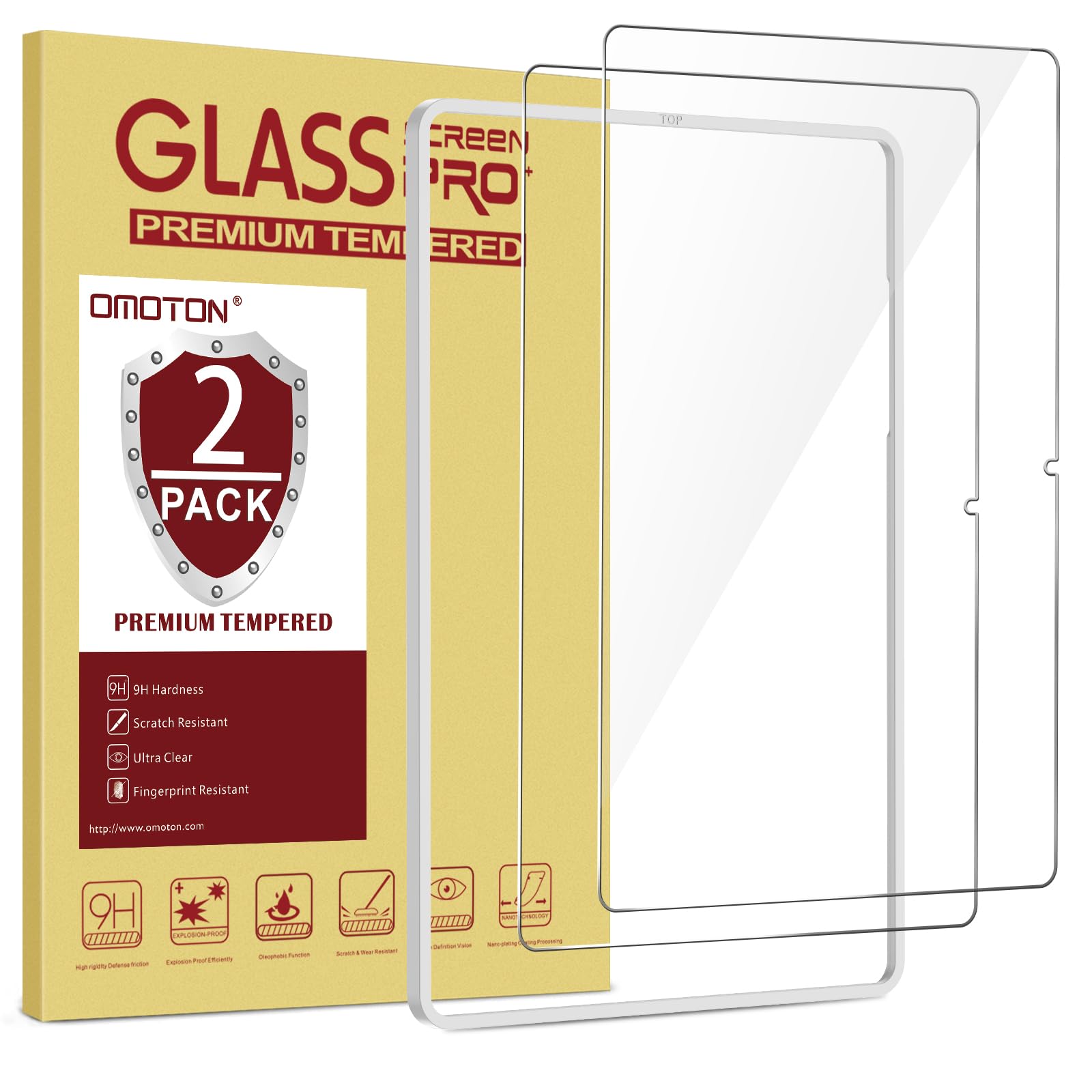 OMOTON Screen Protector for Galaxy Tab A 10.1 2019