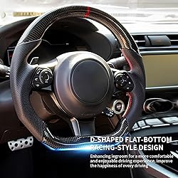 EASSAFEX Carbon Fiber Steering Wheel for Toyota 86