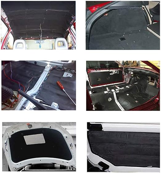 Amazon Steman Net 断熱マット 車 遮音マット 遮音シート 断熱材 断熱吸音 防音シート フォーム シルバー 熱反射 ドア エンジンなど用 アルミ箔 ガラス繊維 厚さ10ｍｍ 100 150cm オーディオパーツ 車 バイク