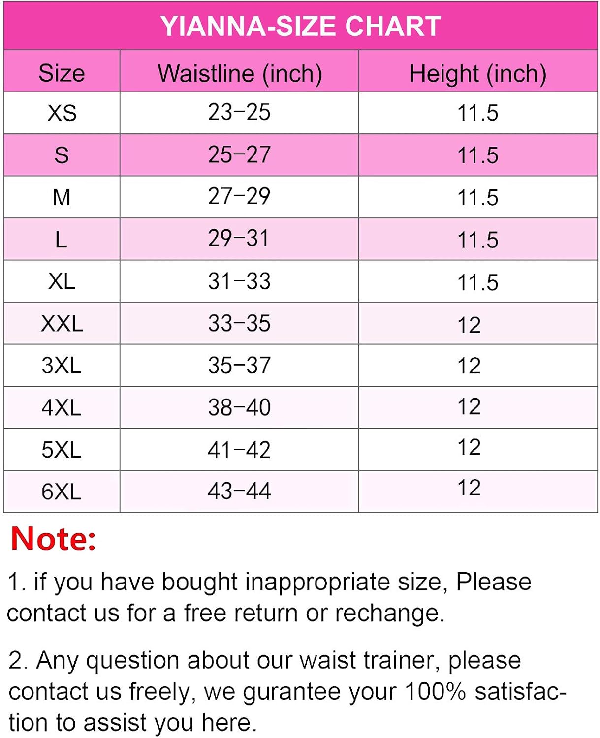 YIANNA Women's Underbust Latex Sport Girdle Waist Trainer Corsets Hourglass Body Shaper at  Women’s Clothing store