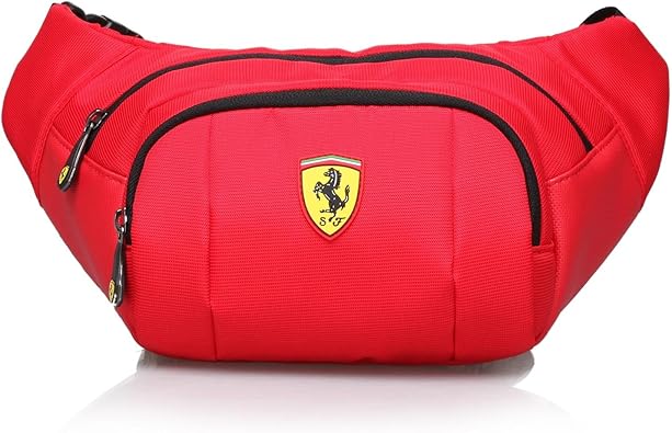 Amazon Ferrari フェラーリ ウエストポーチ ブランド ポーチ バッグ シューズ バッグ