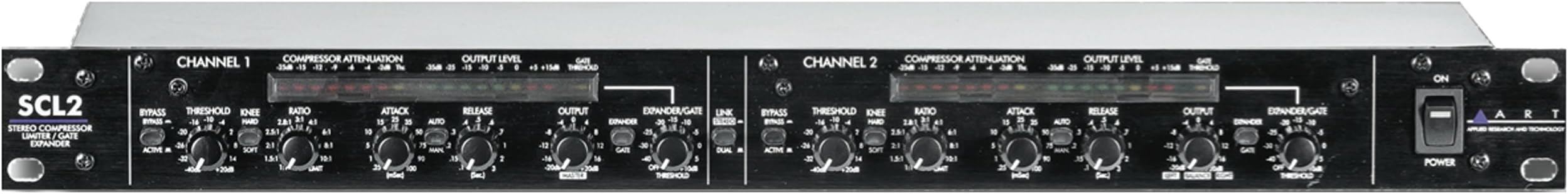 Art Pro Audio SCL2 - Dual/Stereo Compressor/Limiter Expander/Gate