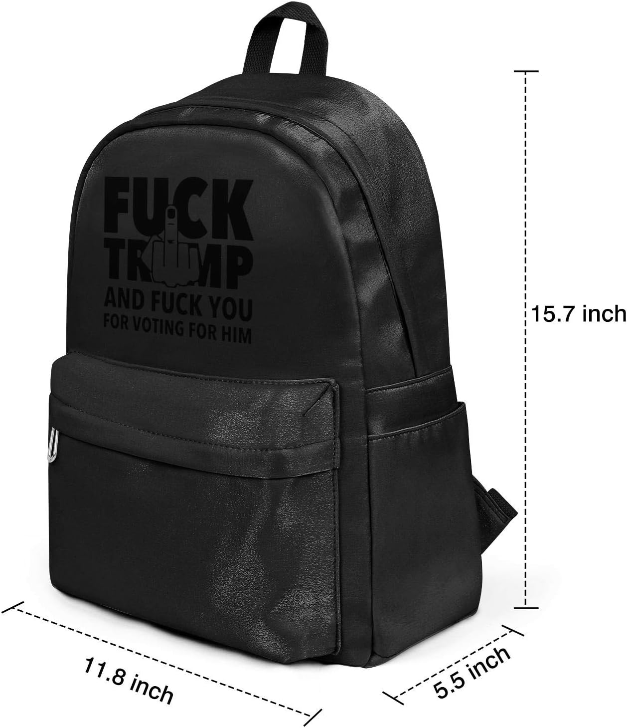 pretty black backpacks