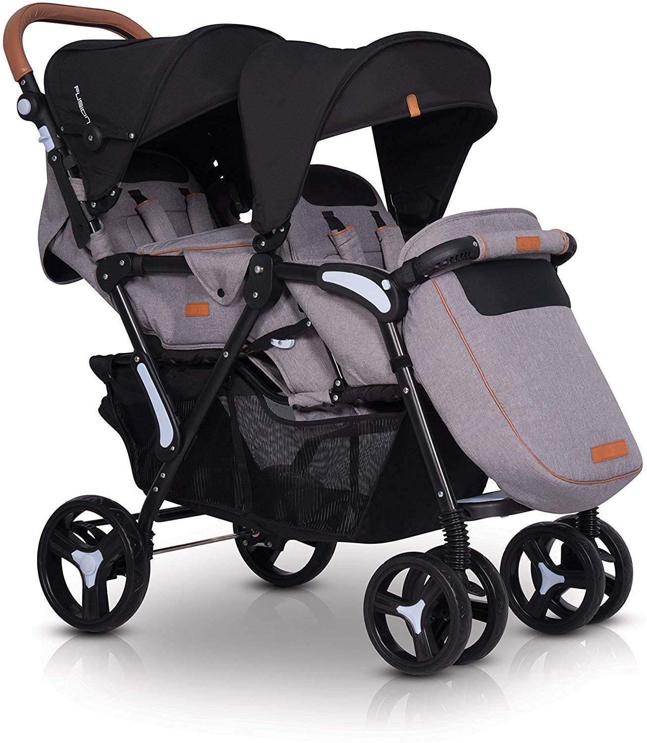 double buggy sun shade