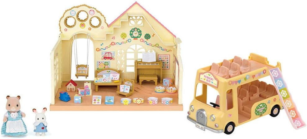 calico critters forest nursery gift set playset