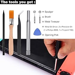 Ikpek 6-Pack USB C Port Replacement for Nintendo