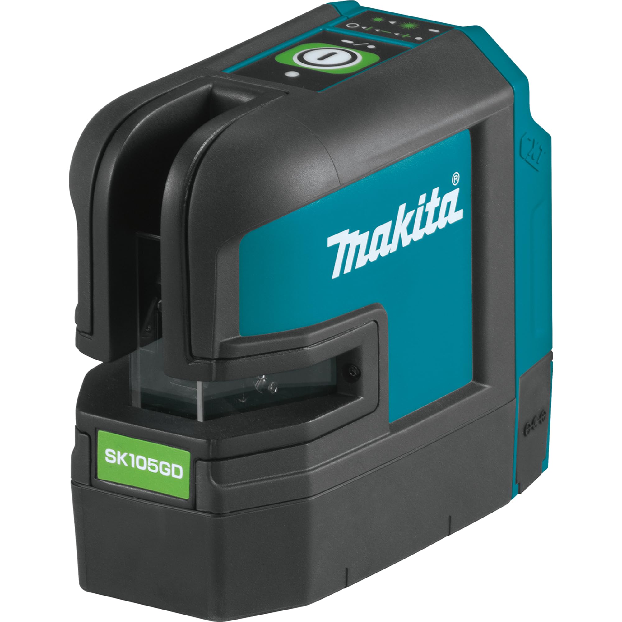 Makita SK105GDZ 12V Max Li-Ion CXT Green Cross Line Laser Supplied in A Carry Pouch - Batteries and Charger Not Included
