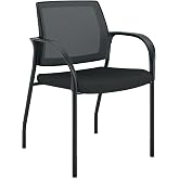 HON HONIS108IMCU10 Ignition Stacking Chair, Black CU10