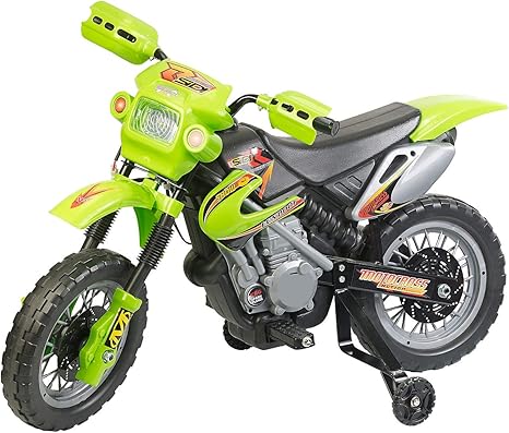 Playtastic Kinder Elektro Motorrad Kinder Elektromotorrad Mit Stutzradern Licht Sound Effekte 3 Km H Kindermotorrader Amazon De Spielzeug