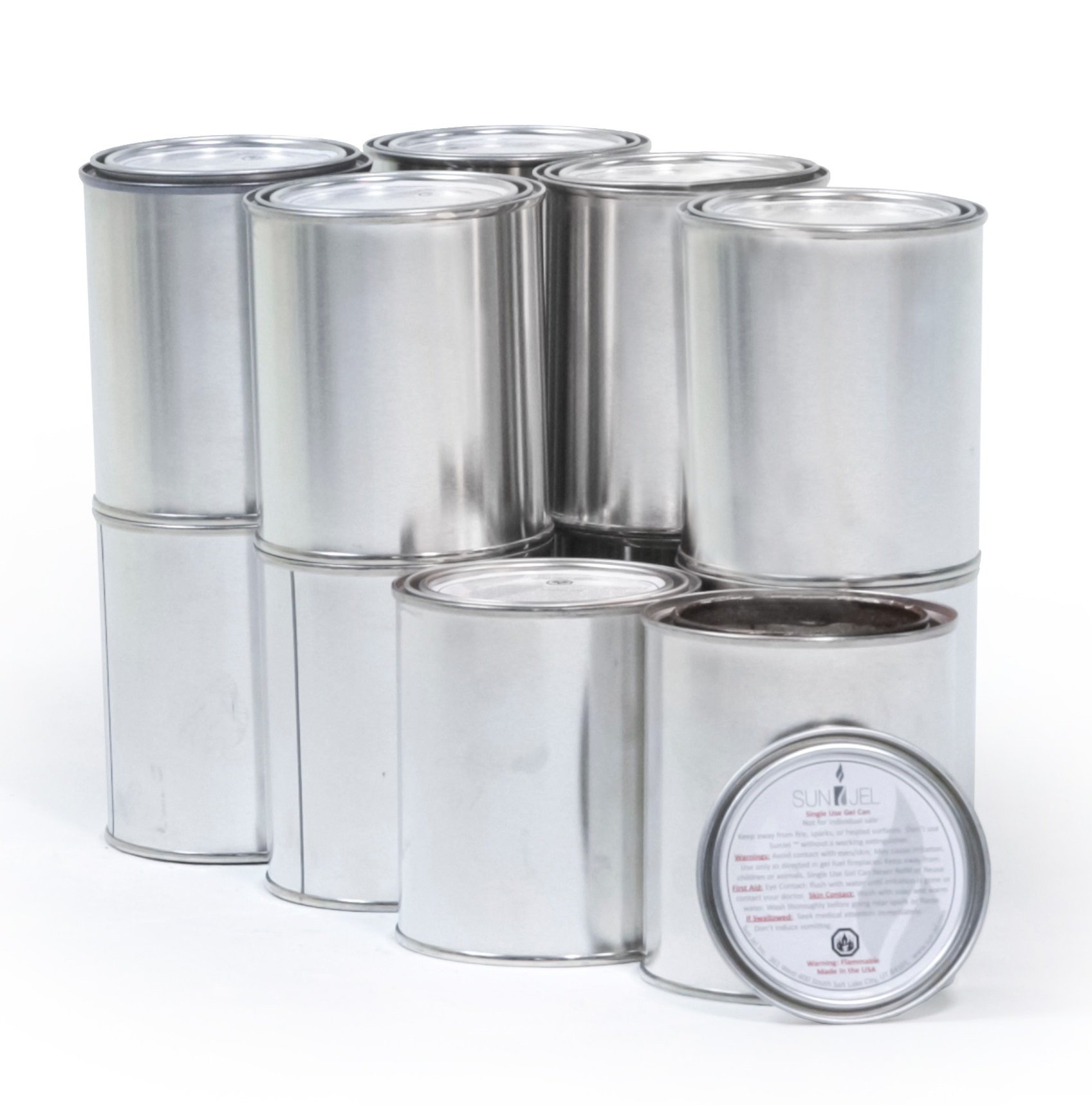 SunJel Fumefree Firespace Gel Fuel Canister Pure Gel 12 pack 1... Free