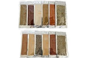 CPISE Organic Spice and Seasoning Basic Starter Set includes 12 Organic Spices: Cayenne | Cinnamon | Cumin | Garlic | Ginger | Italian Seasoning | Onion | Oregano | Paprika | Rosemary | Taco Blend | Thyme (12, Basic)