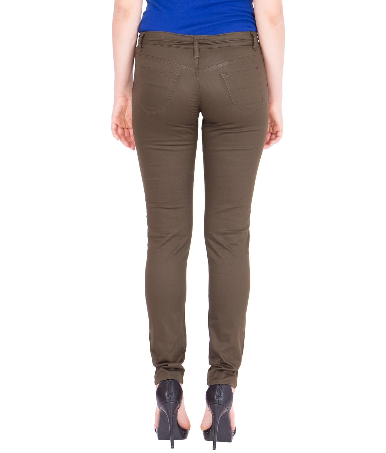 american-elm women's casual trouser- green