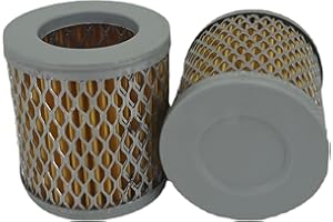 2PC 569726100 Air Filter Element Compatible for Boge, Fit For Mann 4500953105 C75 C75/1, Fit For Rietchle 730542, Fit For Ley