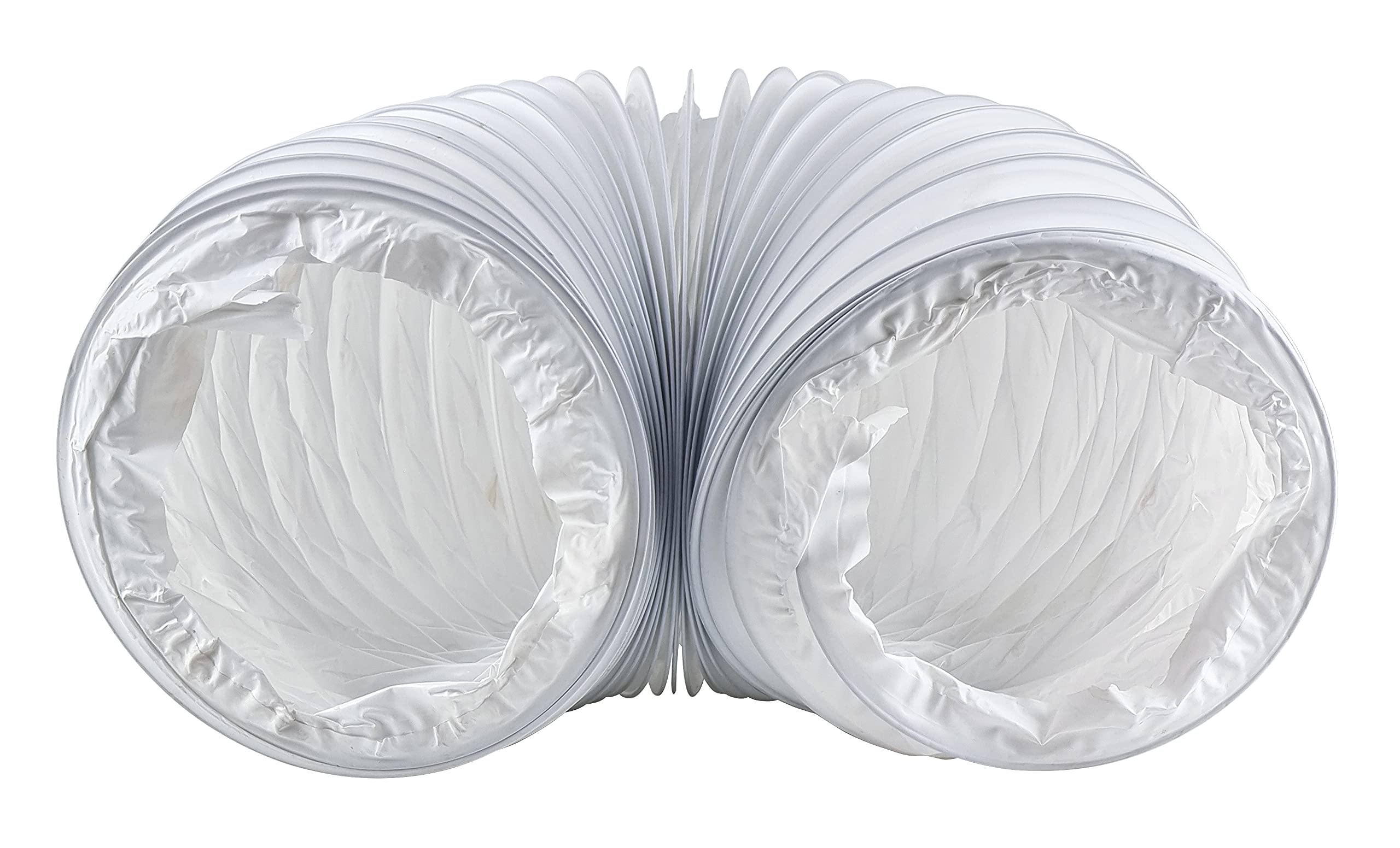 Steinberg14 PVC 150mm Flexible Ducting 1m - 6 inch Ducting for Air Conditioner - Extractor Tube Hose - Tumble Dryer Pipe - Flexible Duct for Cooling Ventilation and Air Conditioning Systems