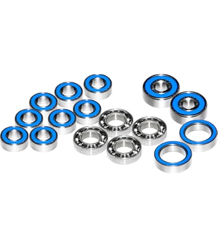 【komati69】AR44 CLIP ON Axial AR44 Locked Axle Set Front or Rear Complete (1) - AXIC1438