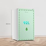 Fridgemaster MUL4892E 92L Under Counter Fridge with LED Lighting view 4
