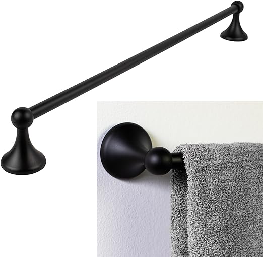 Amazon Com Bennington Lakefront 32 In Towel Bar Holder Rack Bath