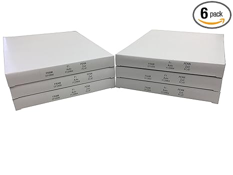 Amazon Com F1auto Fc25864 Flat Panel Cabin Air Filter Case Of 6