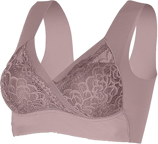 Bügelloser BH Damen - Nahtloser Push-up Mit Starkem Halt Für Große Brüste