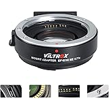 VILTROX EF-EOS M2 Lens Adapter 0.71x Speed Booster for Canon EF Lens to EOS EF-M Mirrorless Camera M5 M6 M6 II M200 M50 II M1