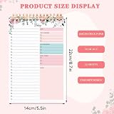 Thboxes 2 Pack To Do List Notepad A5 Spiral 208 Pages Undated Planner view 2