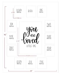 All Things For Mom First Year Picture Mat with