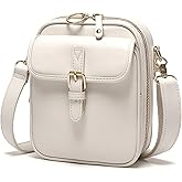 Small Crossbody Bags for Women Vegan Leather Messenger Purses, Vintage Wallet Anti Theft Shoulder Handbags with Card Slots