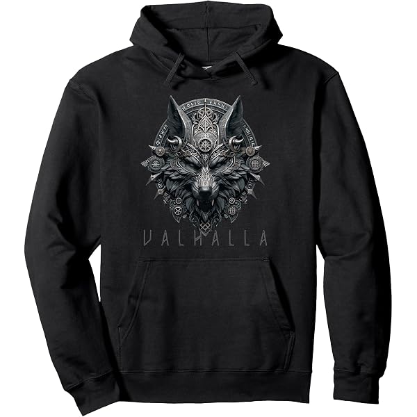 Viking Berserker 3D Printed Hoodie - Nordic Vegvisir Zip-Up Jacket, Oversized Streetwear - View #4