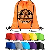 Lzerking 100 Pcs Drawstring Backpack Bulk for Outdoor Activities, 10 Colors Blank Drawstring Bags for DIY, Gift, Homeless, Shoebox, Party, Sports, Camps, Church