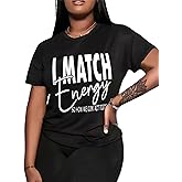 Hilinker Women's Funny Graphic Tees Summer Cute Tops Casual Loose Short Sleeve T Shirts