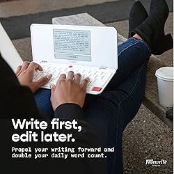 Freewrite Traveler, Sleeve, and Words are Hard
