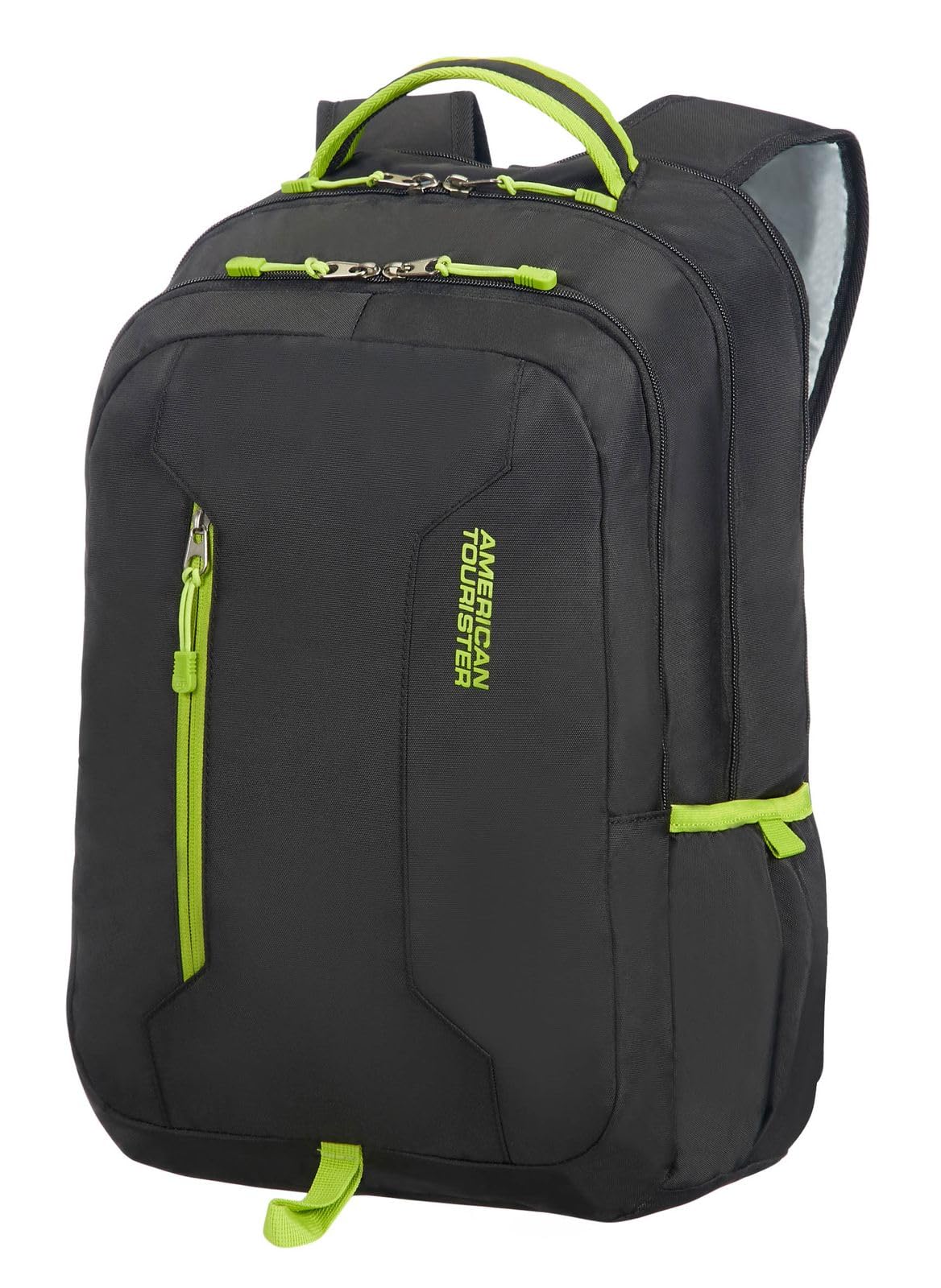 American Tourister Urban Groove - Laptop Backpack 15.6", 47 cm, 27 L, black/lime green