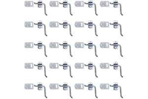 Mega Cargo Control 20 - Pack Corner Side Gate, Stake Bed Latches Bracket Set for Utility Trailer, Stake Body Gates, Sheds, Wood, Trucks & Trailer