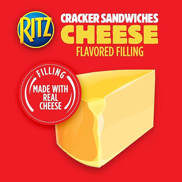 NABISCO RITZ CRACKER SANDWICHES, CHEESE, 10.8 OZ