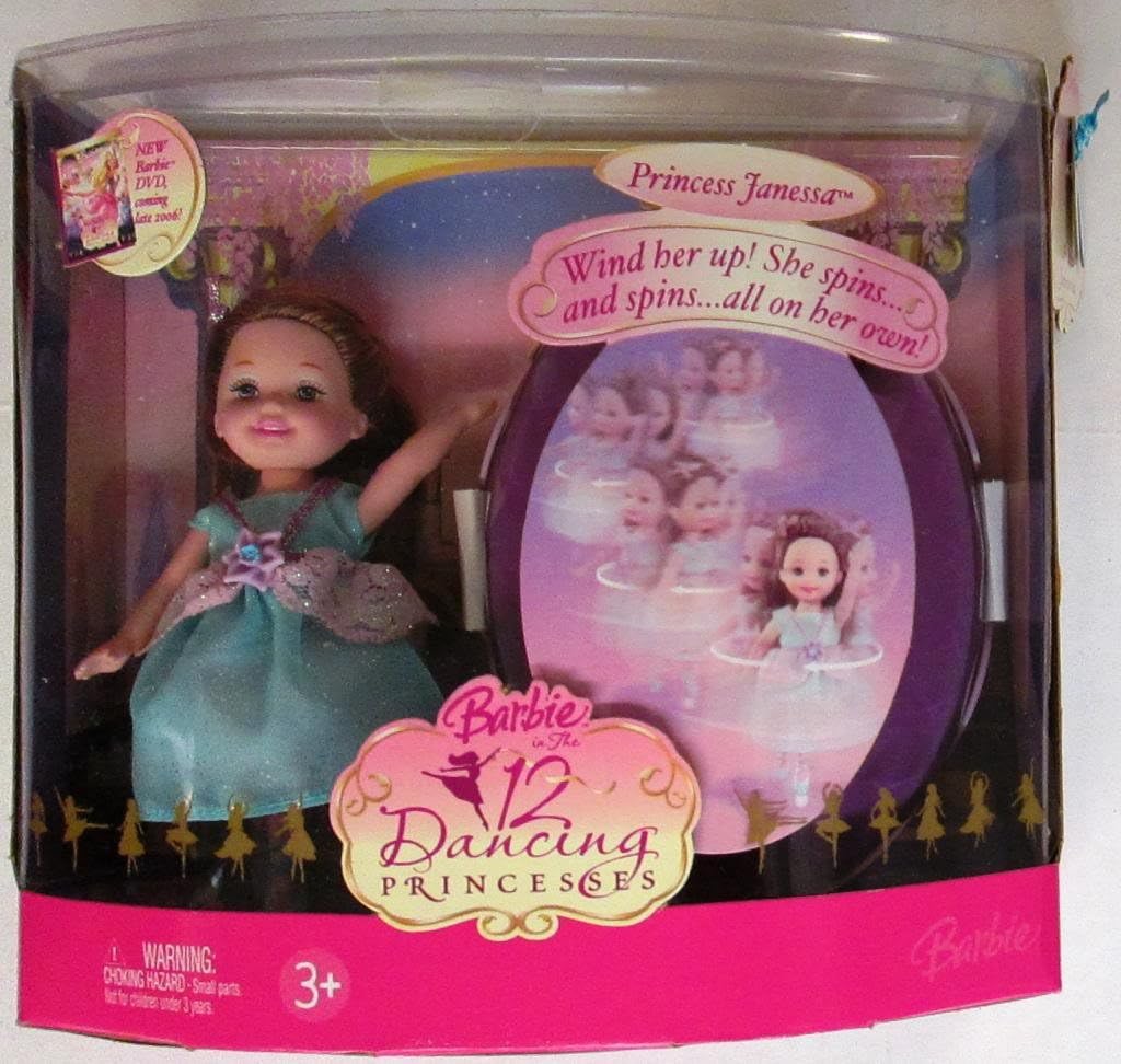 12 dancing princesses barbie dolls