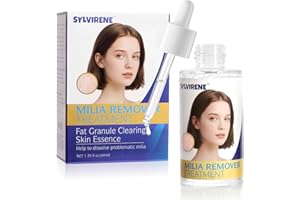 Milia Remover Treatment Serum, Milia Removal for Eyes & Face, Caused Roughness & Graininess, Milia Spot Treatment with Salicy