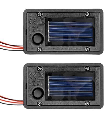 4 Pack Replacement Top Housing for PUMPSUN Solar Landscape Lighting