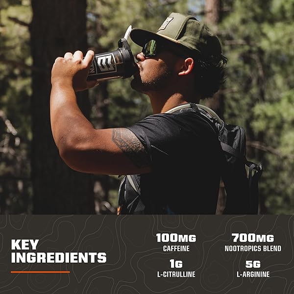 MTN OPS IGNITE LITE ENERGY DRINK POWDER GLUTEN FREE NITRIC OXIDE SUPPLEMENT DRINK MIX, L ARGININE, L CITRULLINE, CAFFEINE & NOOTROPIC SUGAR FREE DRINK MIX, 45 SERVINGS, PINK CITRUS