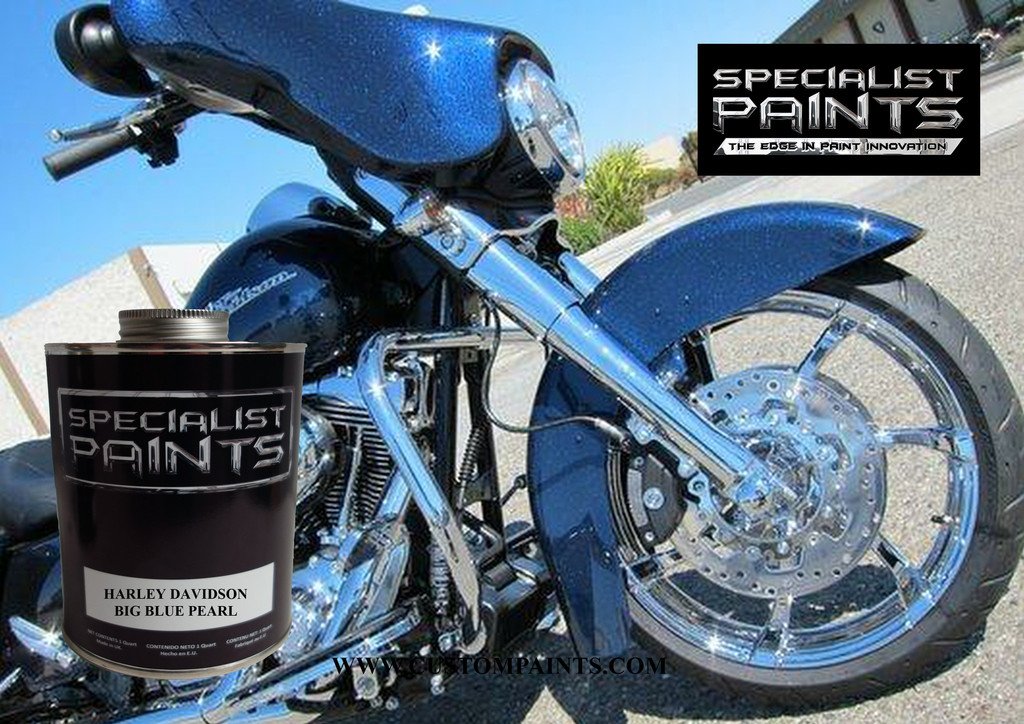 Harley Davidson Big Blue Pearl Ppg Paint Code View Painting