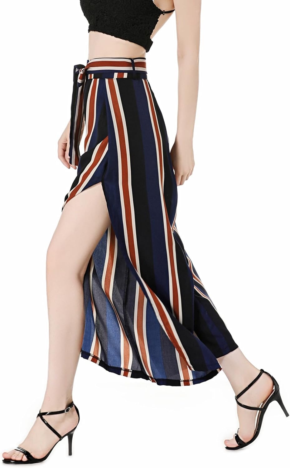 high waisted culotte pants