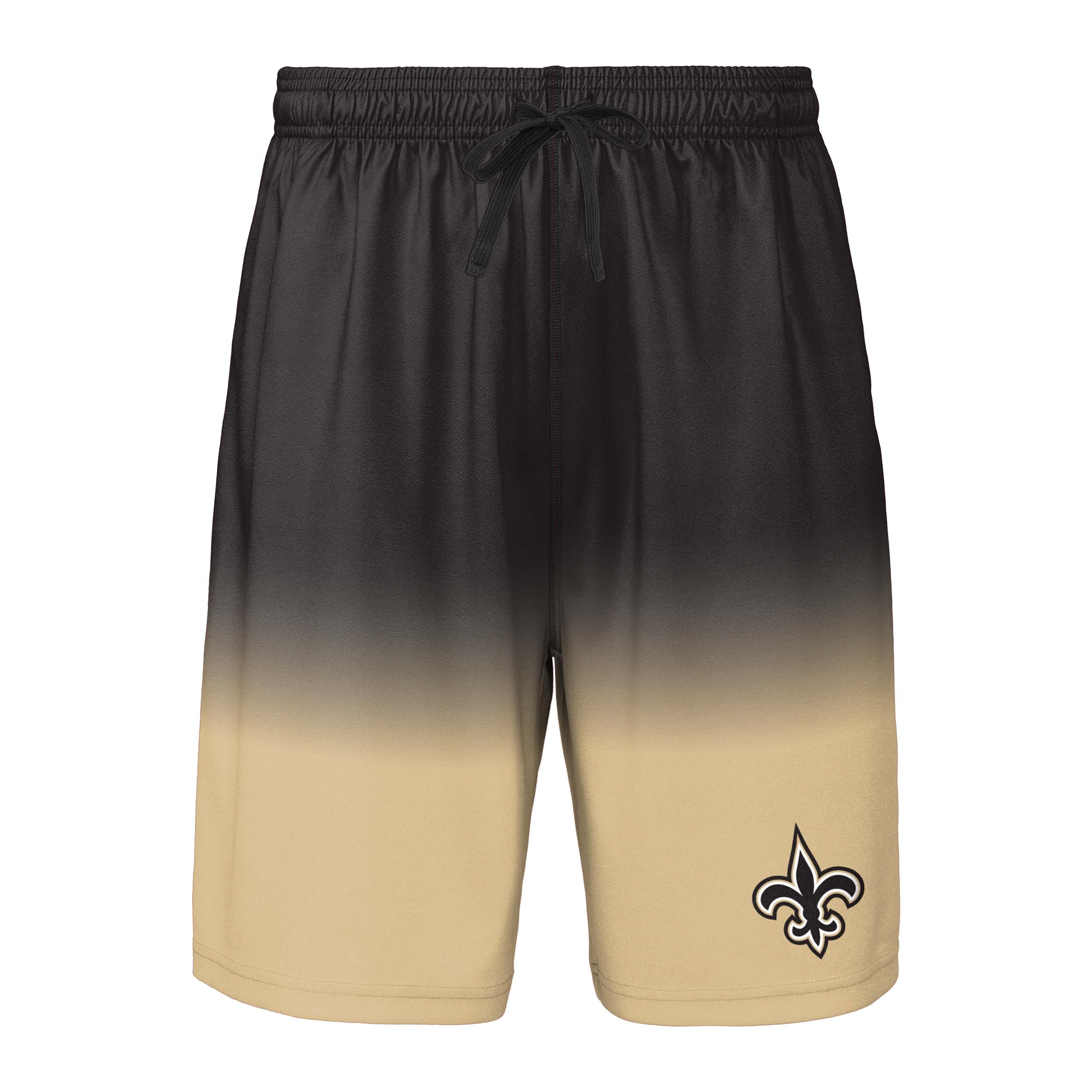 FOCO Men's NFL Game Ready Gradient Training Short, New Orleans Saints, Small Image