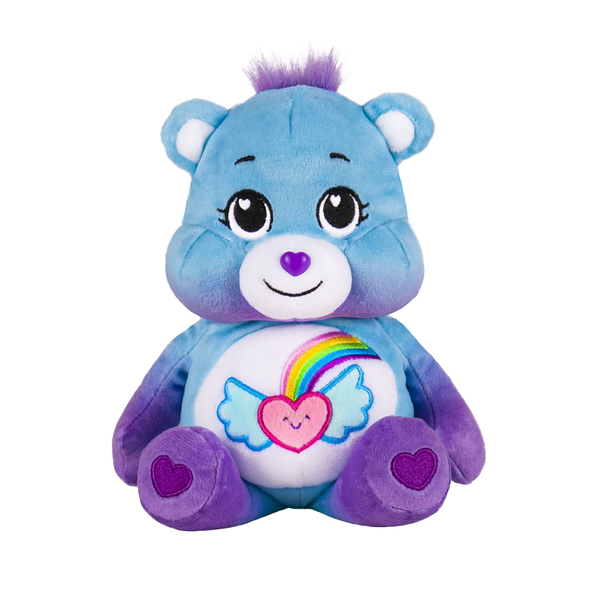 Basic Fun Care Bears Dream Bright Bear 22 cm Bean Plush Toy – Collectable, Cute & Cuddly Plush for Girls & Boys, Perfect for Ages 4+